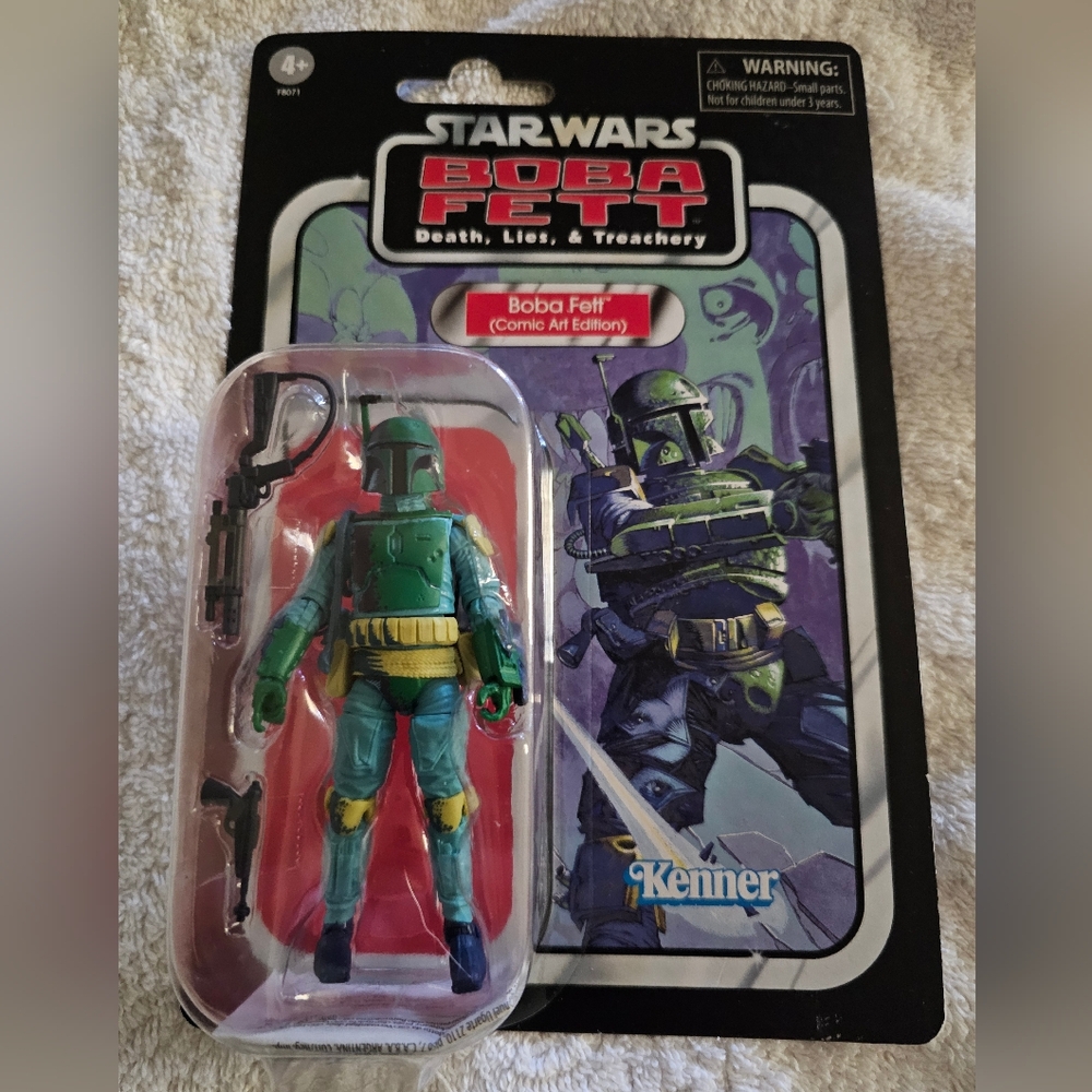 NIP Star Wars Boba Fett Vintage Comic Art Edition VC278.